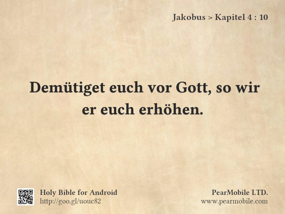 Jakobus, Kapitel 4:10